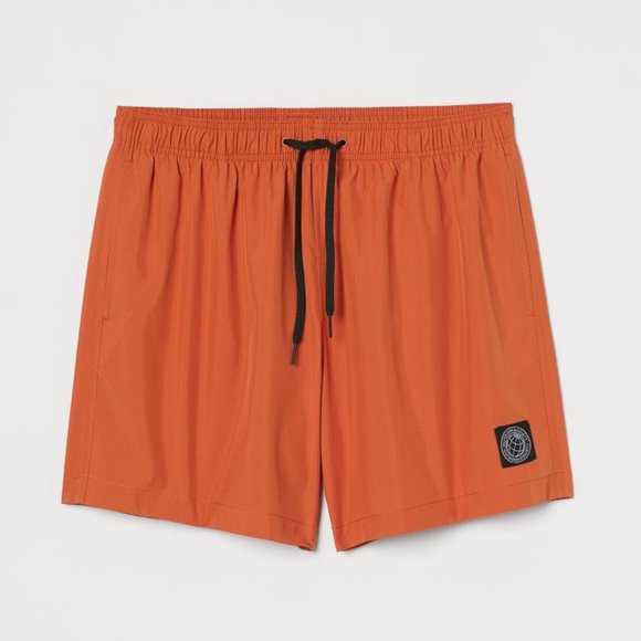 Orange Swim Shorts - Picture 2 of 8